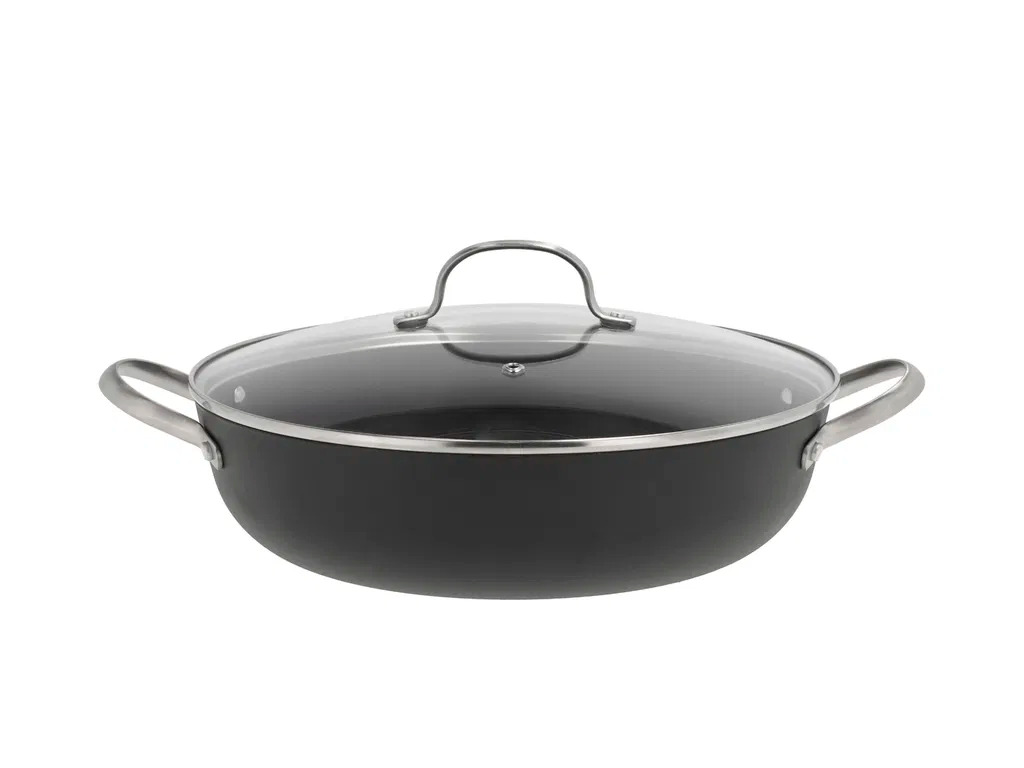 Pillivuyt Gourmet Garonne Gryde Dia 30 cm 4,7 liter Sort